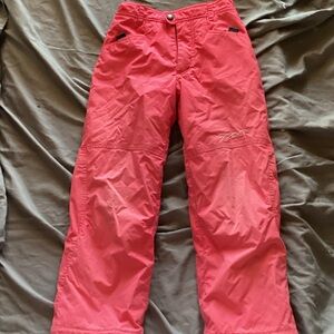 Spyder Kids Bright Pink Snow Pants